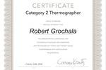 Certyfikat ITC Infrared Training Center INFRARED THERMOGRAPHER LEVEL 2 recertyfikacja
